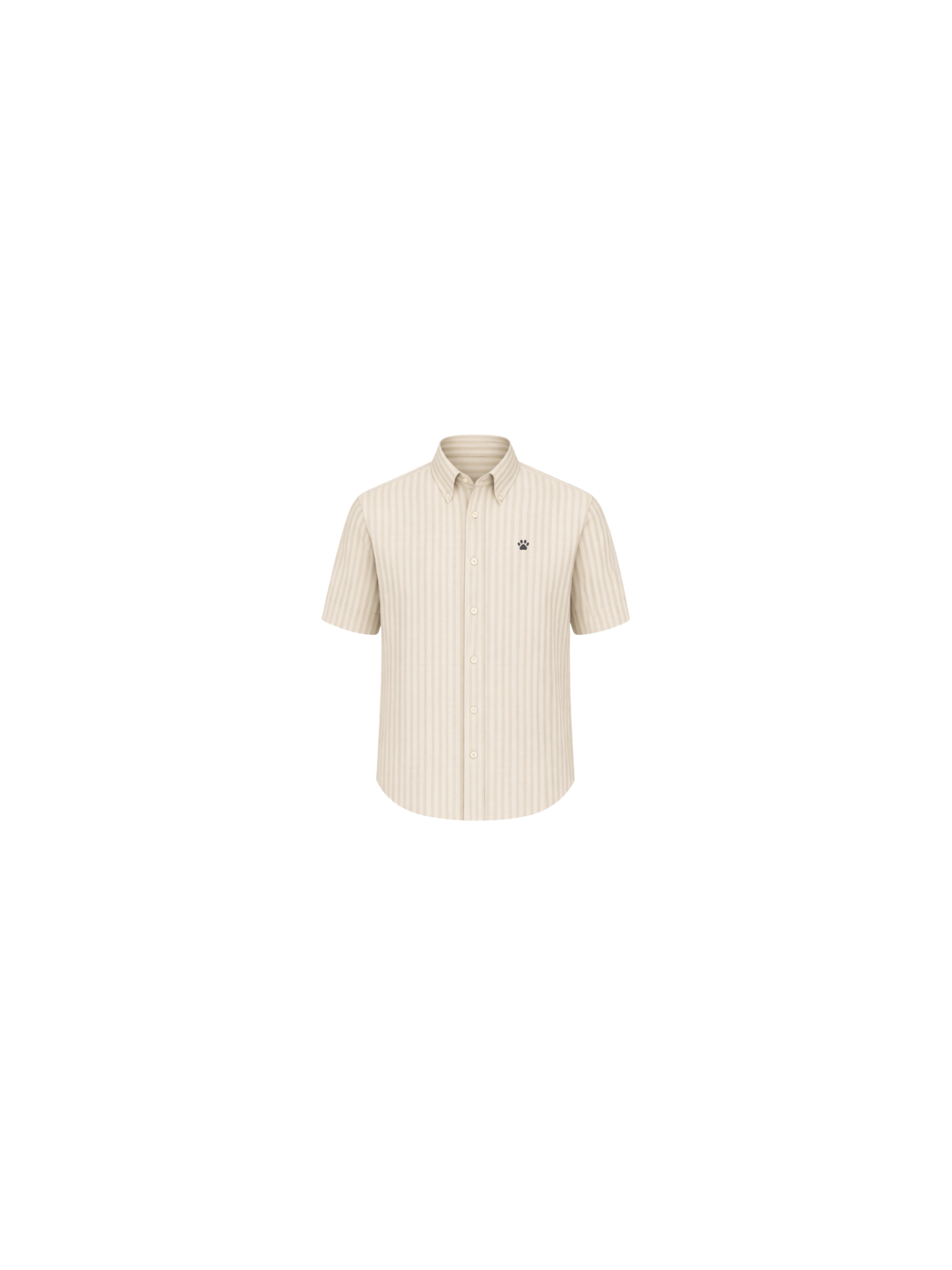 GATO Stripe - Sand Beige Shortsleeve