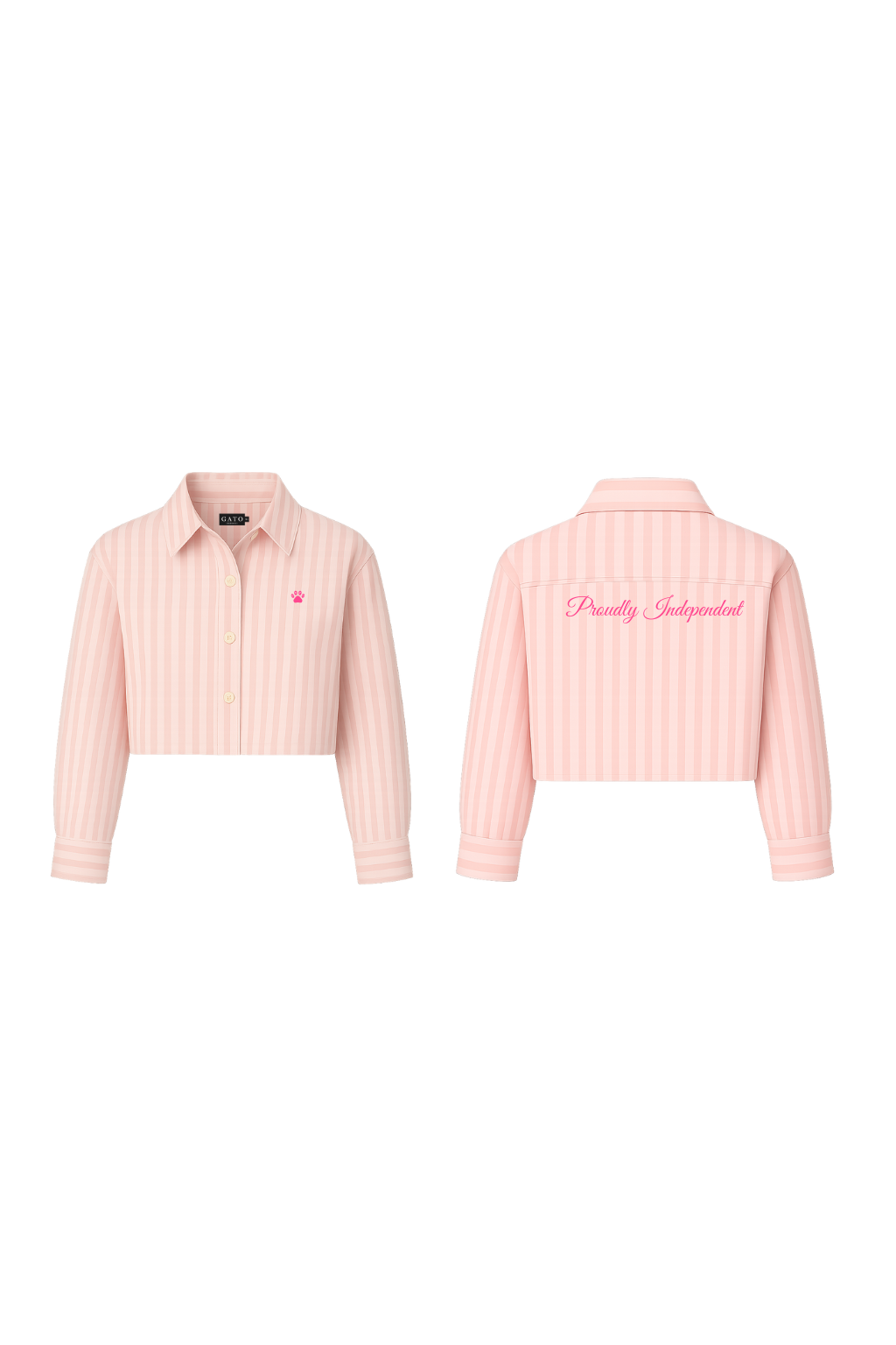 GATO Pink Stripe Shirt (Long Sleeve)