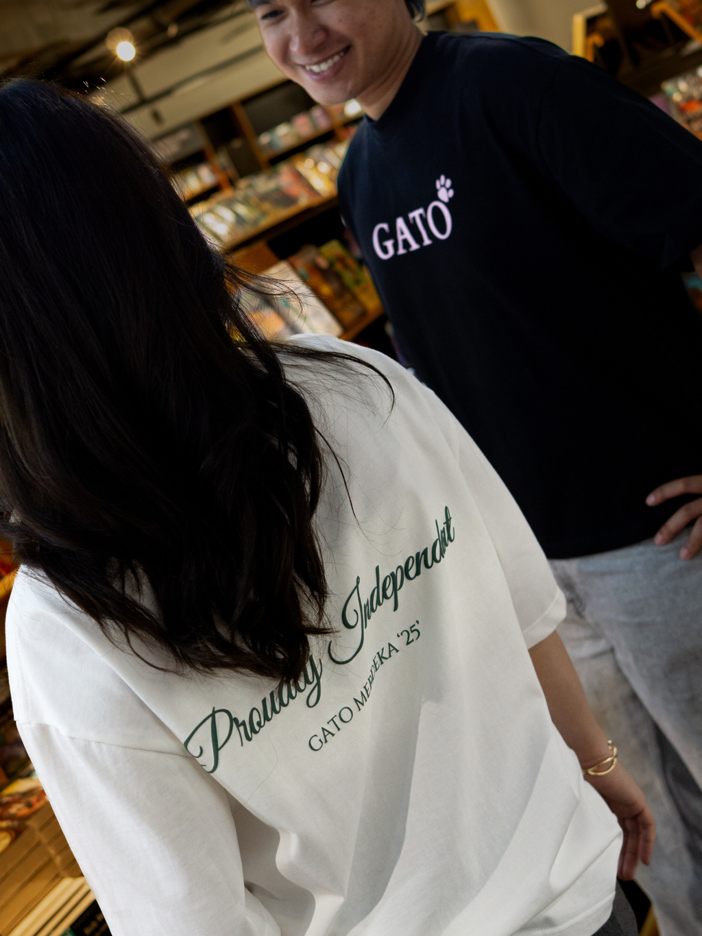 GATO Proudly Independent Tee - White