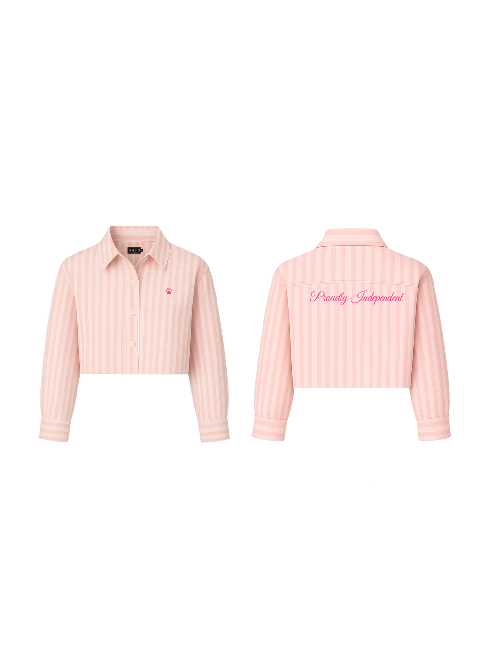 GATO Pink Stripe Shirt (Long Sleeve)