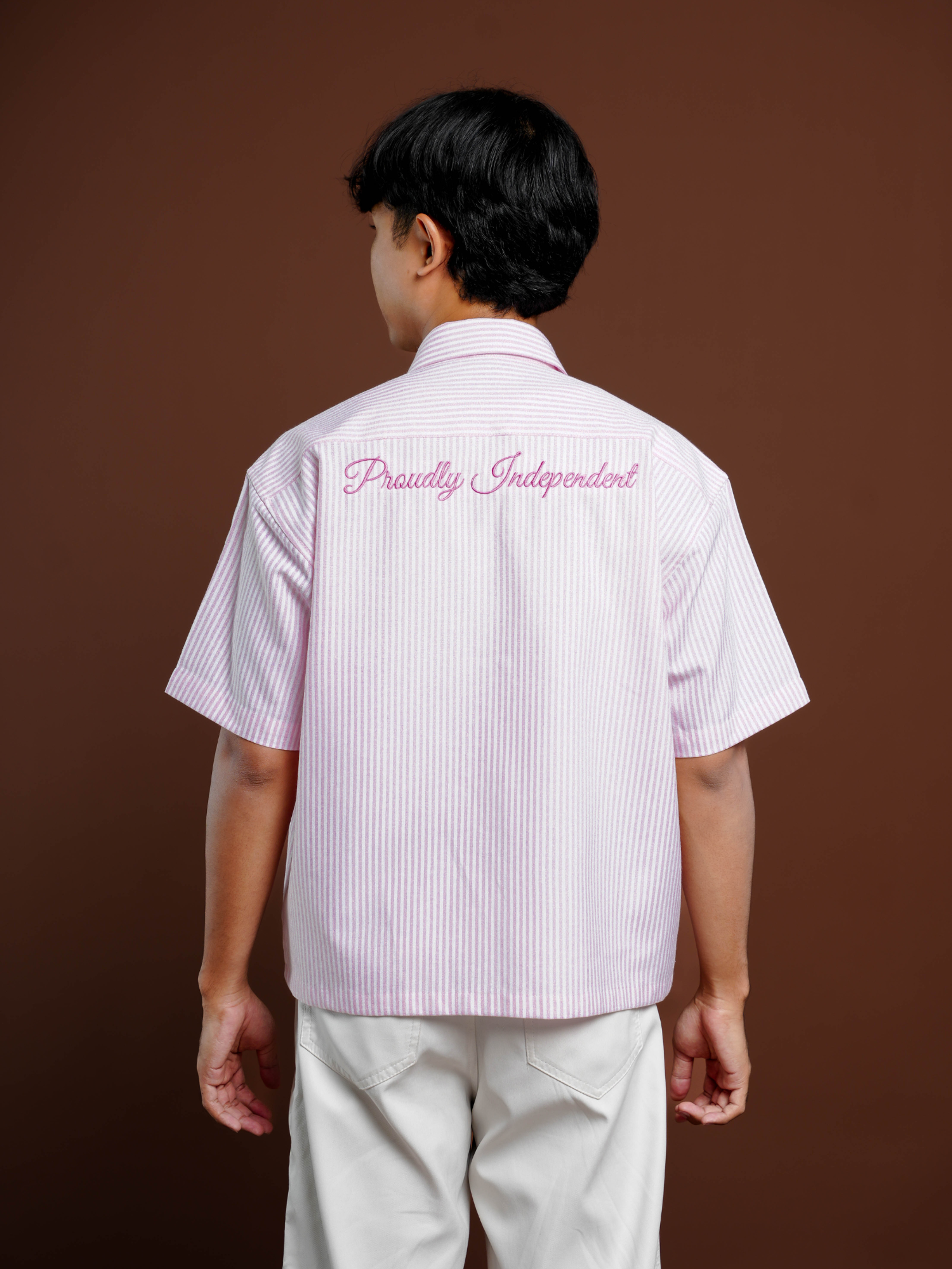 GATO Pink Stripe Shirt (Short Sleeve)