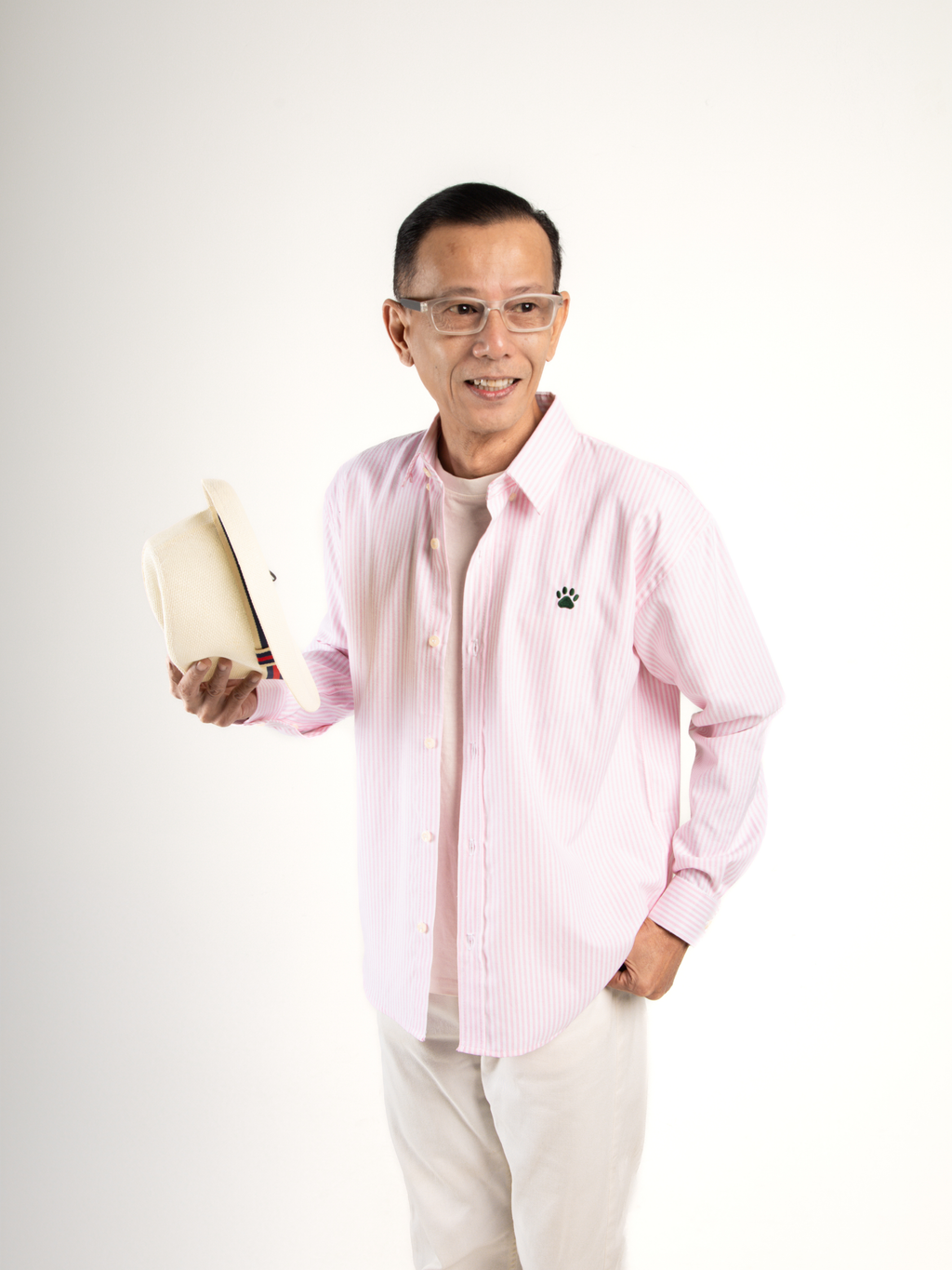 GATO stripe -  Blush Pink