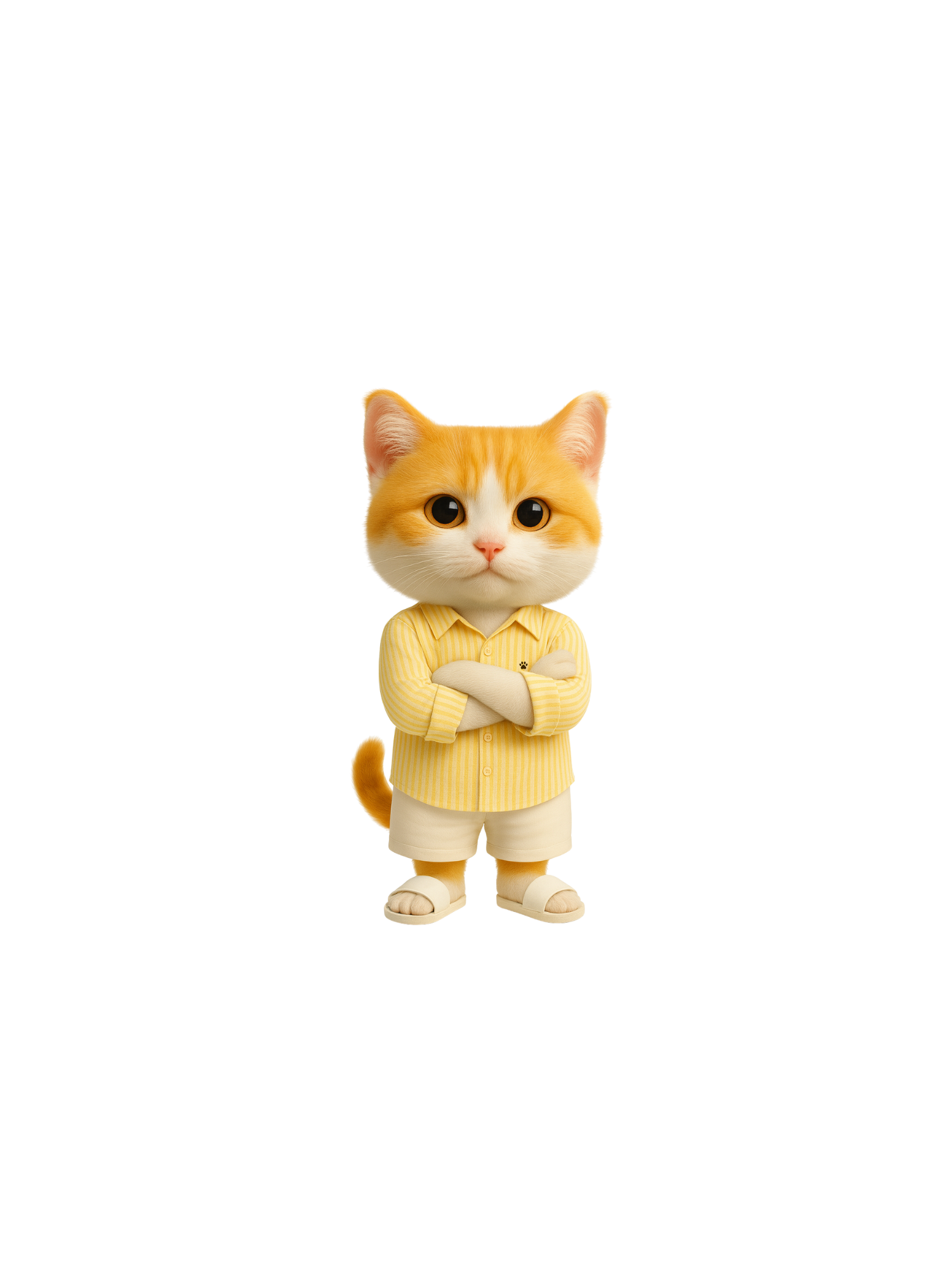 GATO stripe -  Soft Yellow
