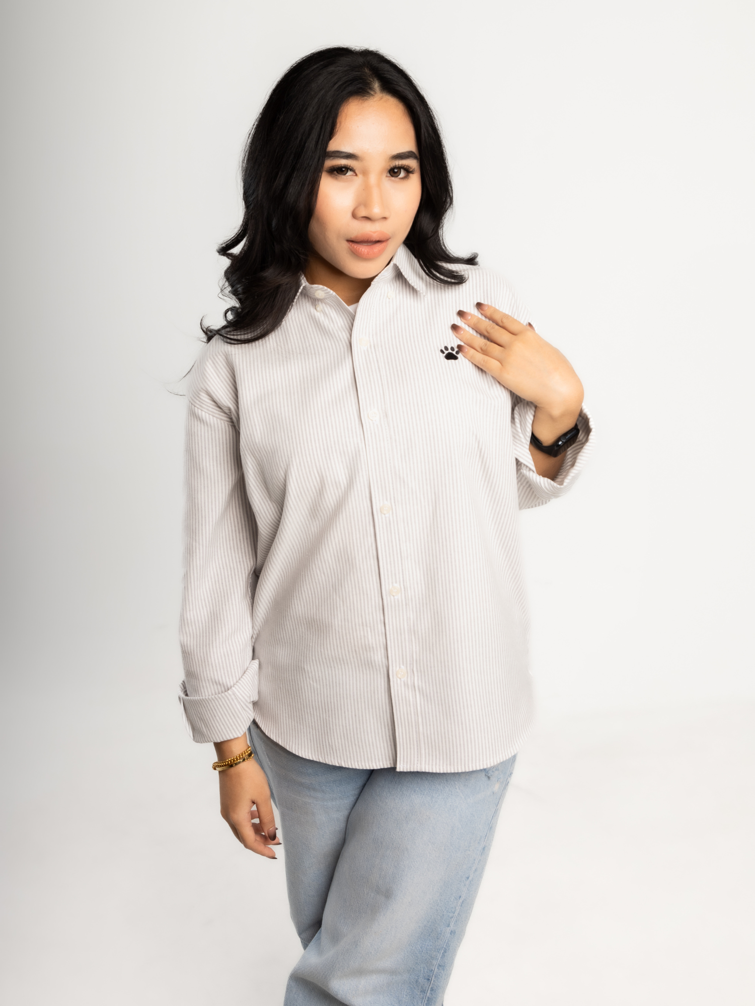 GATO stripe - Ash Grey