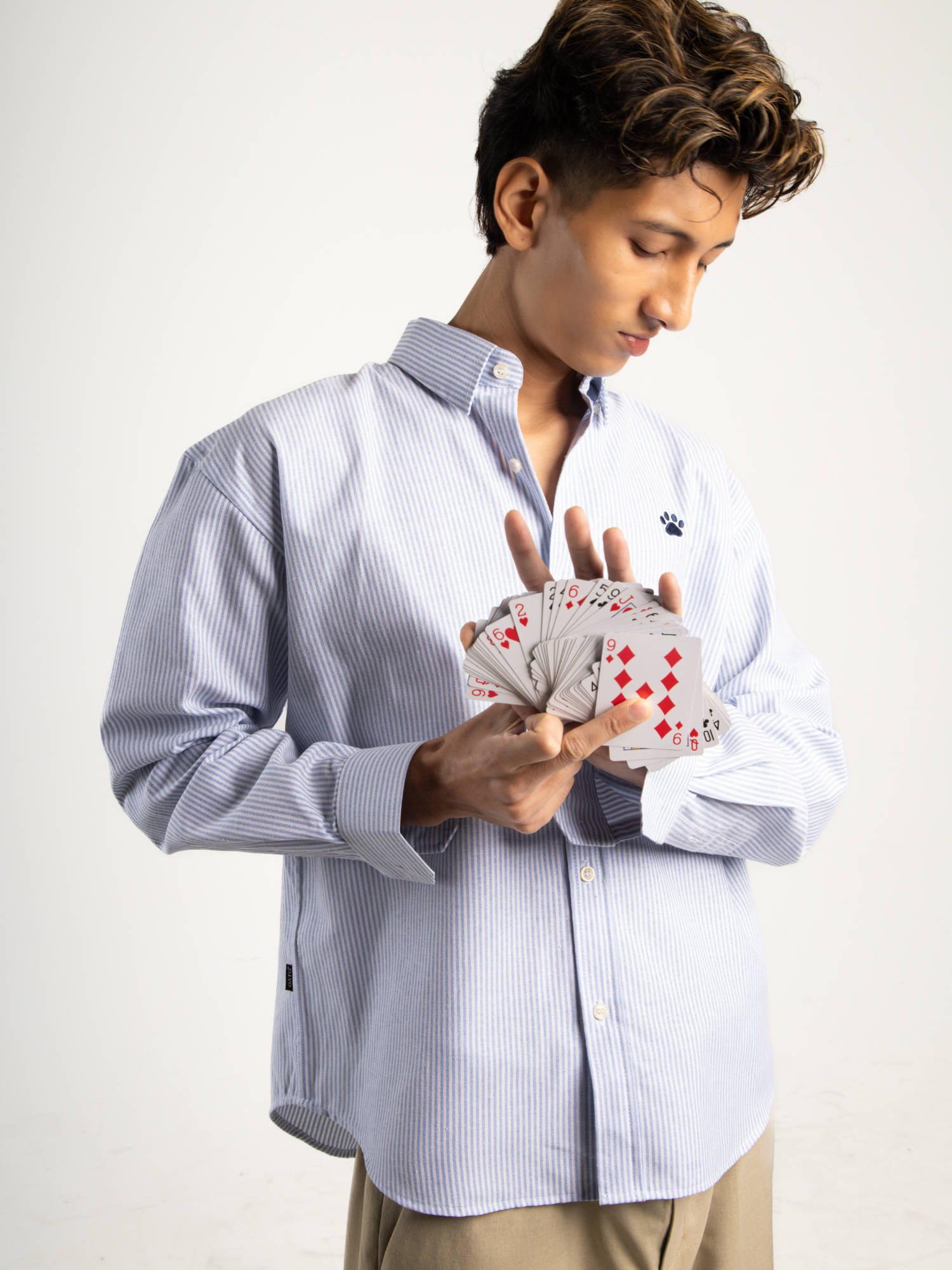 GATO stripe -  Baby Blue