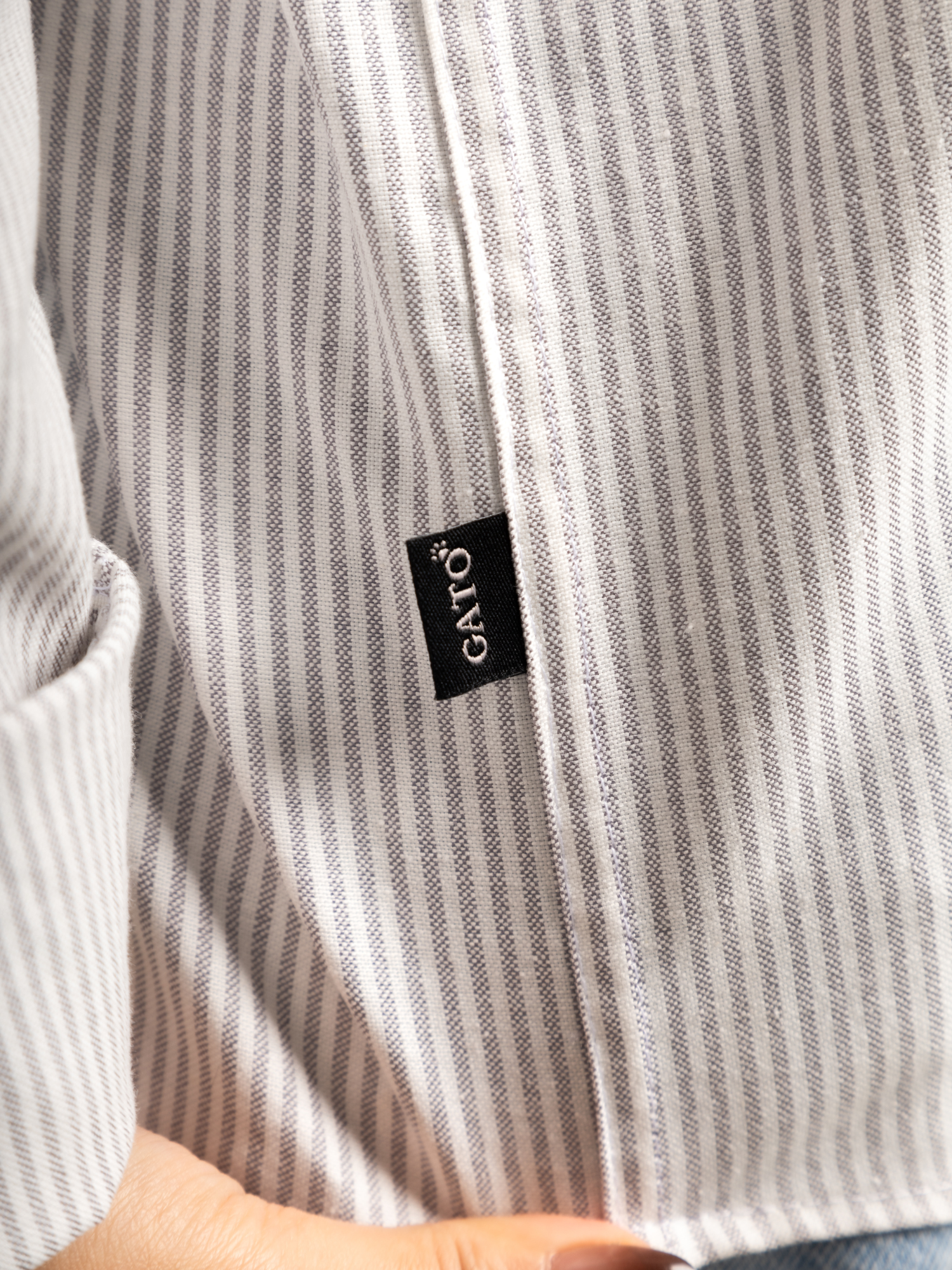 GATO stripe - Ash Grey