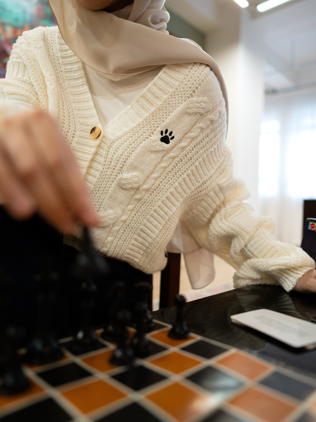GATO Maison Knit Cardigan (Cream)