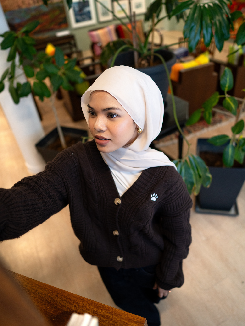 GATO Maison Knit Cardigan (Brown)