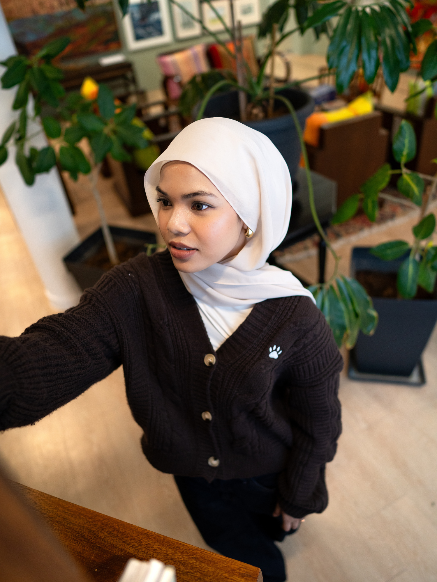 GATO Maison Knit Cardigan (Brown)