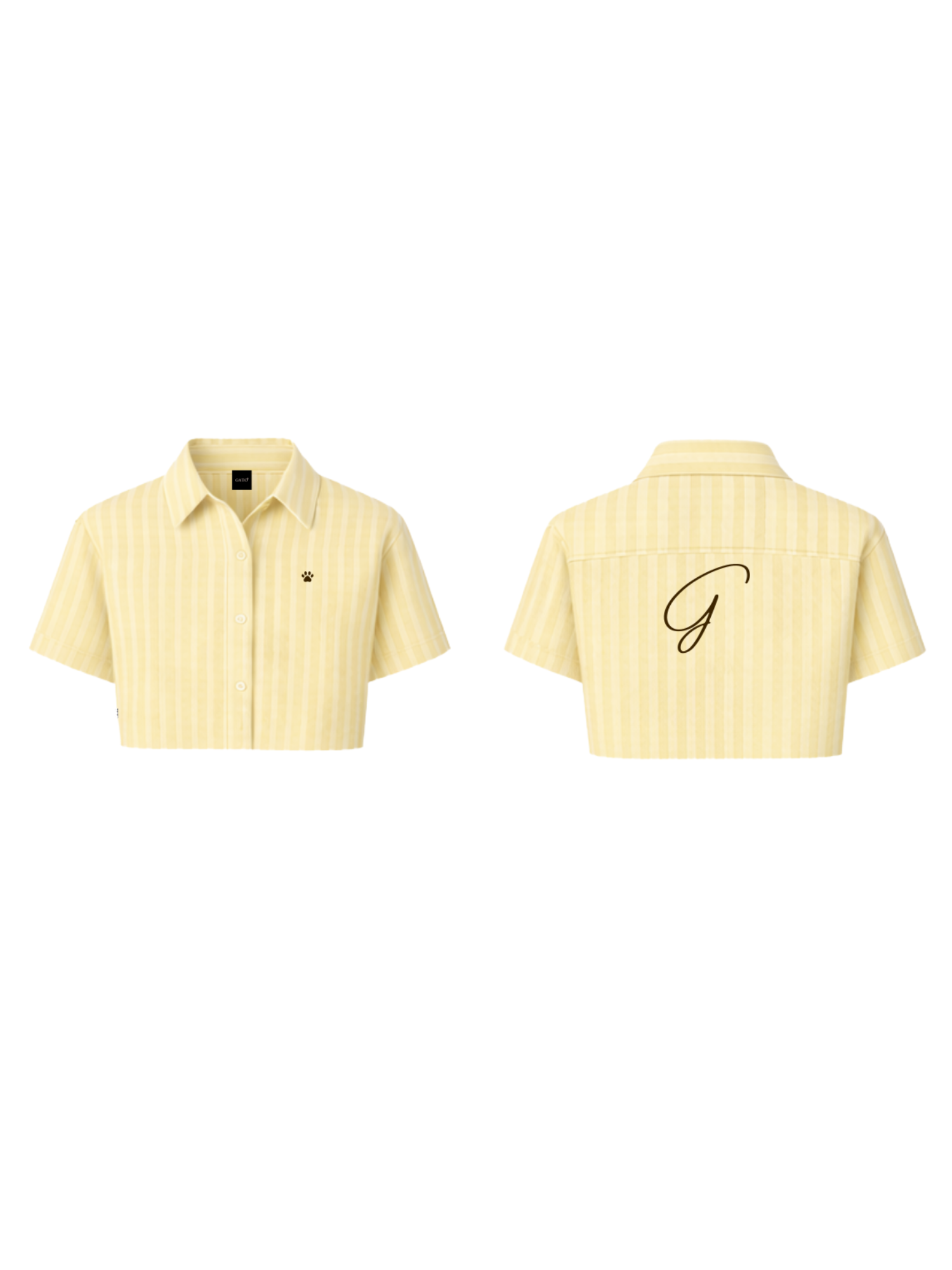 GATO Essential -  Yellow Short Sleeve Shirt