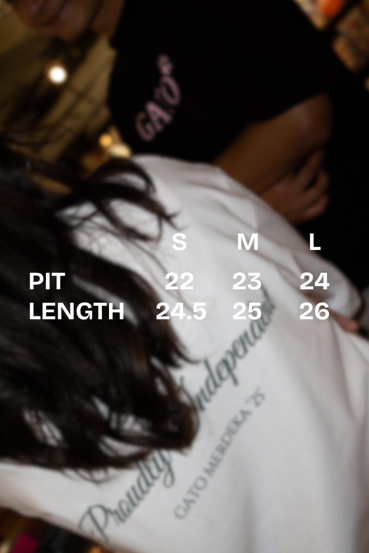 GATO Proudly Independent Tee - Black